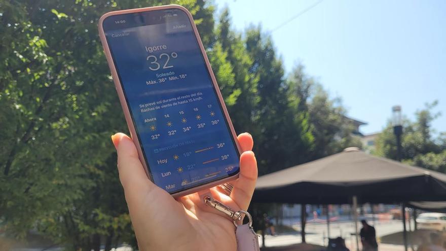 Bizkaia, en alerta por calor extremo: hasta 38 grados en el interior
