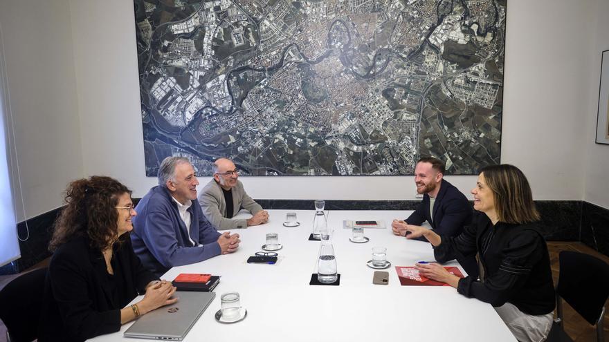 Bildu y PSN, “satisfechos” con el acuerdo de gobierno