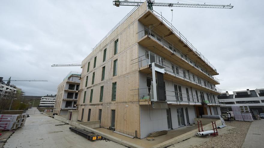 La construcción de nueva vivienda frena en Navarra en el peor momento: precios al alza y mucha demanda