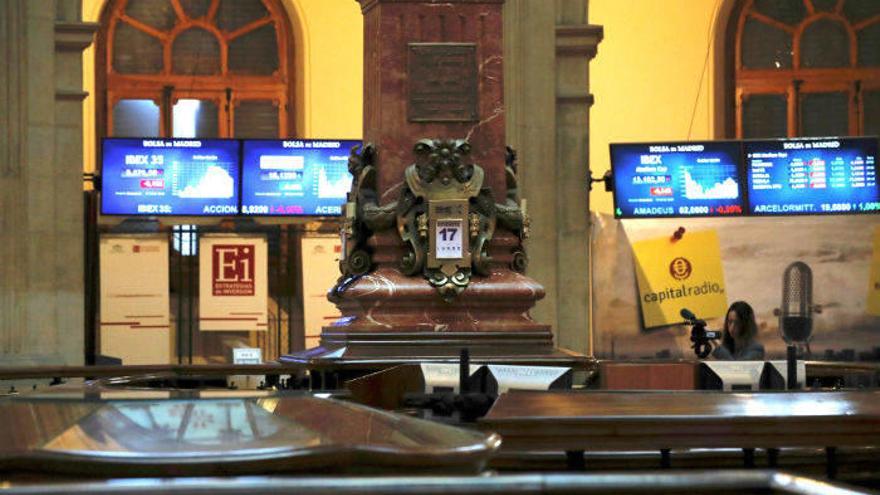 El principal indicador de la Bolsa española, el Ibex 35.