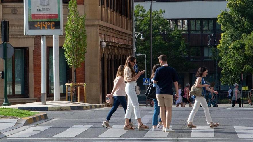 La ola de calor asfixia a Navarra: los termómetros volverán a rozar los 41 grados