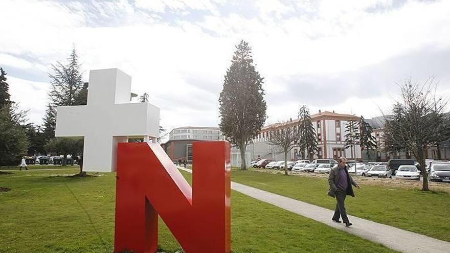 Vista del Complejo Hospitalario de Navarra (CHN).