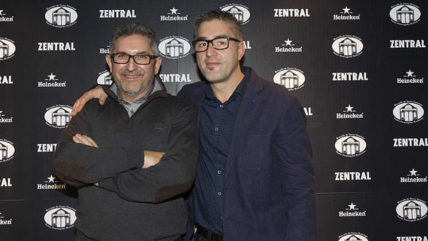 Loren Alonso y Alonso Remedio, socio y gerente del Zentral.