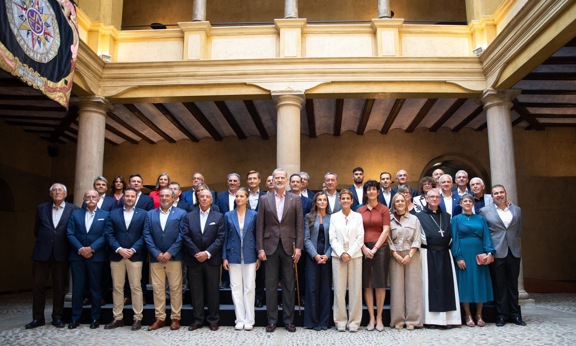 Fotos de la visita de los Reyes a Olite y Tudela