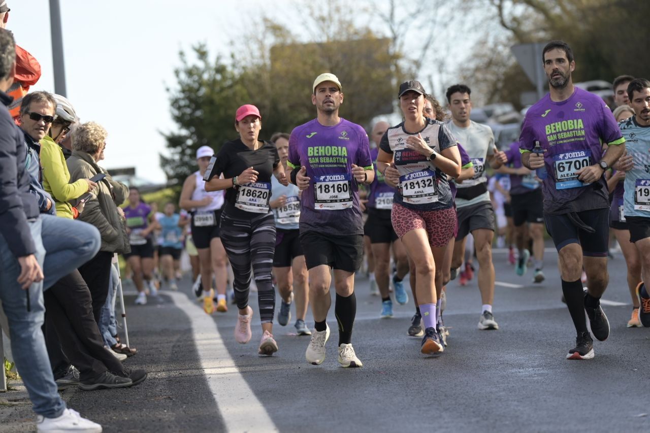 La Behobia, a su paso por Gaintxurizketa