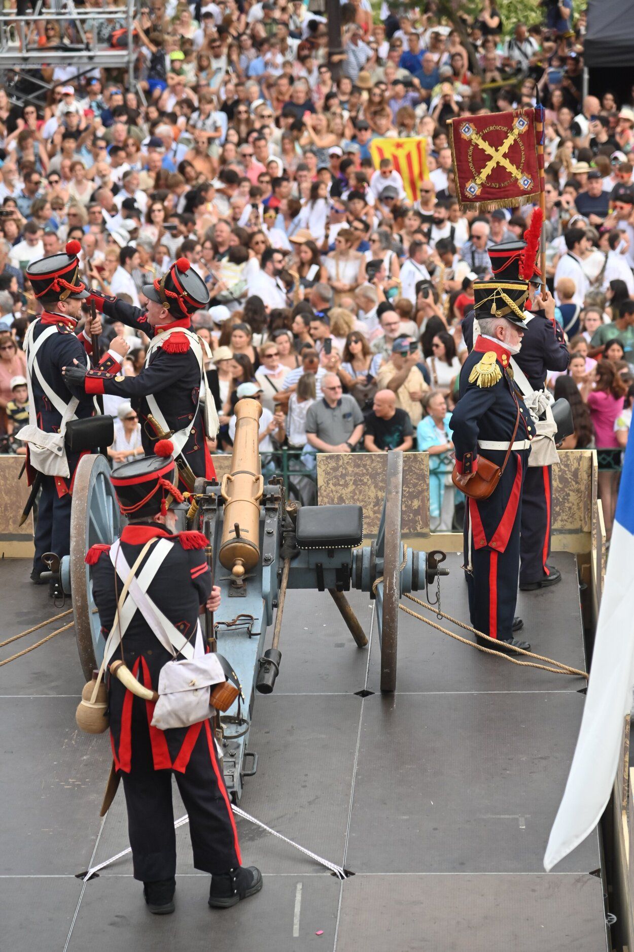 El Cañonazo de la Aste Nagusia donostiarra, en imágenes