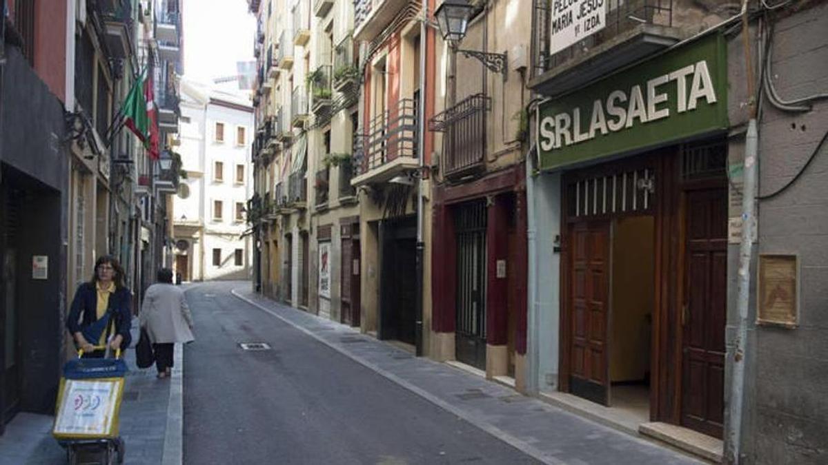El Casco Viejo de Pamplona.