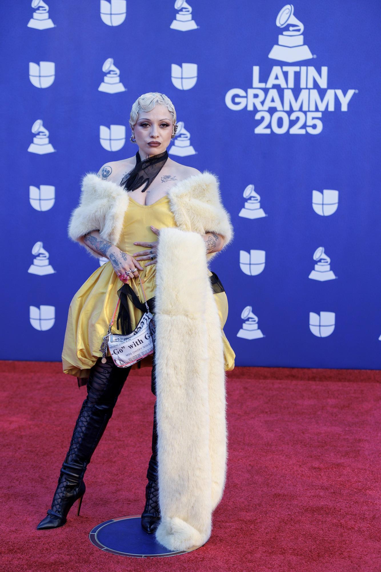 Las mejores fotos de la alfombra roja de los Latin Grammy 2025