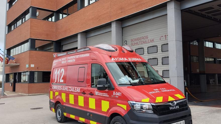 El Servicio de Bomberos de Navarra adquiere una nueva ambulancia para el parque de Tafalla