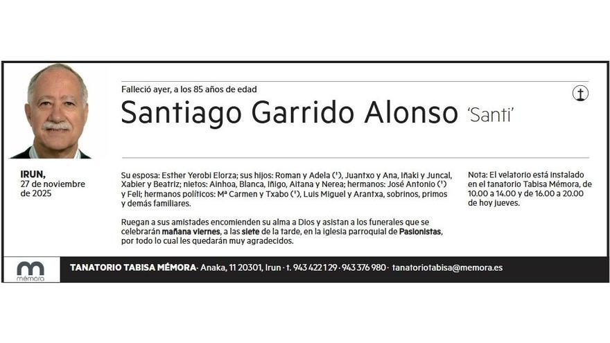 SANTIAGO GARRIDO ALONSO