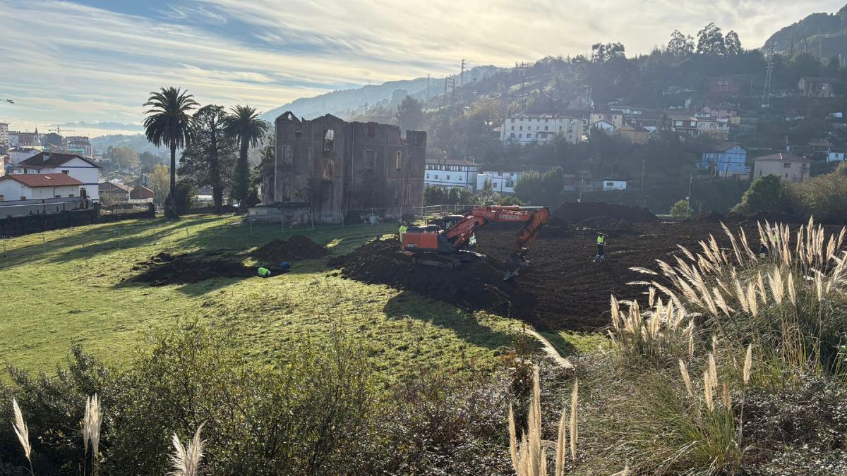 Se inician los trabajos previos de la  Variante Sur Ferroviaria en Ortuella