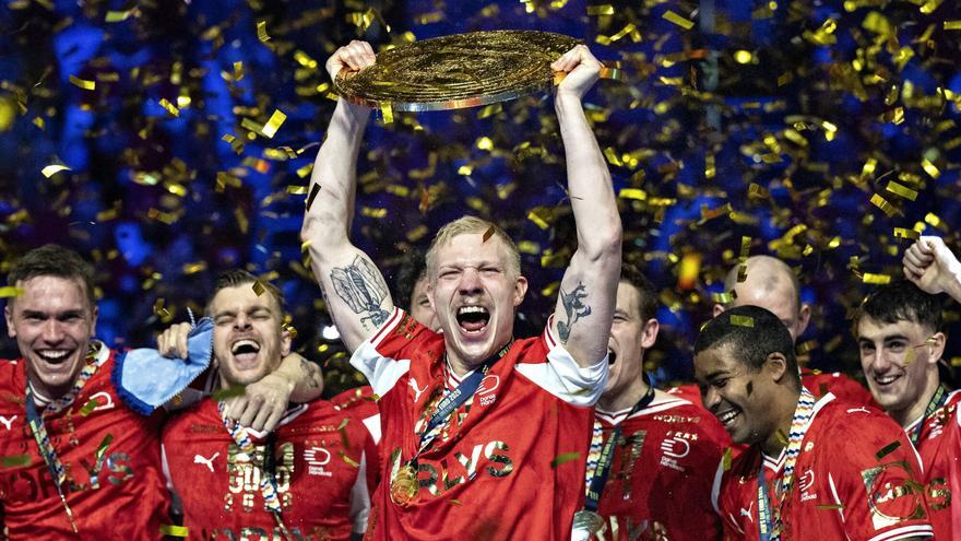 Y Dinamarca, campeona de Europa, triunfó en su propia fiesta