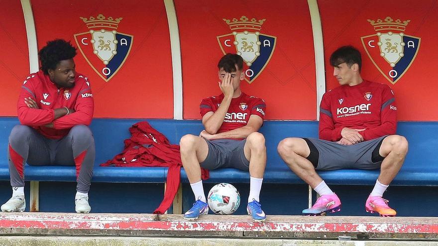Fotos del entrenamiento de Osasuna tras la derrota ante el Espanyol