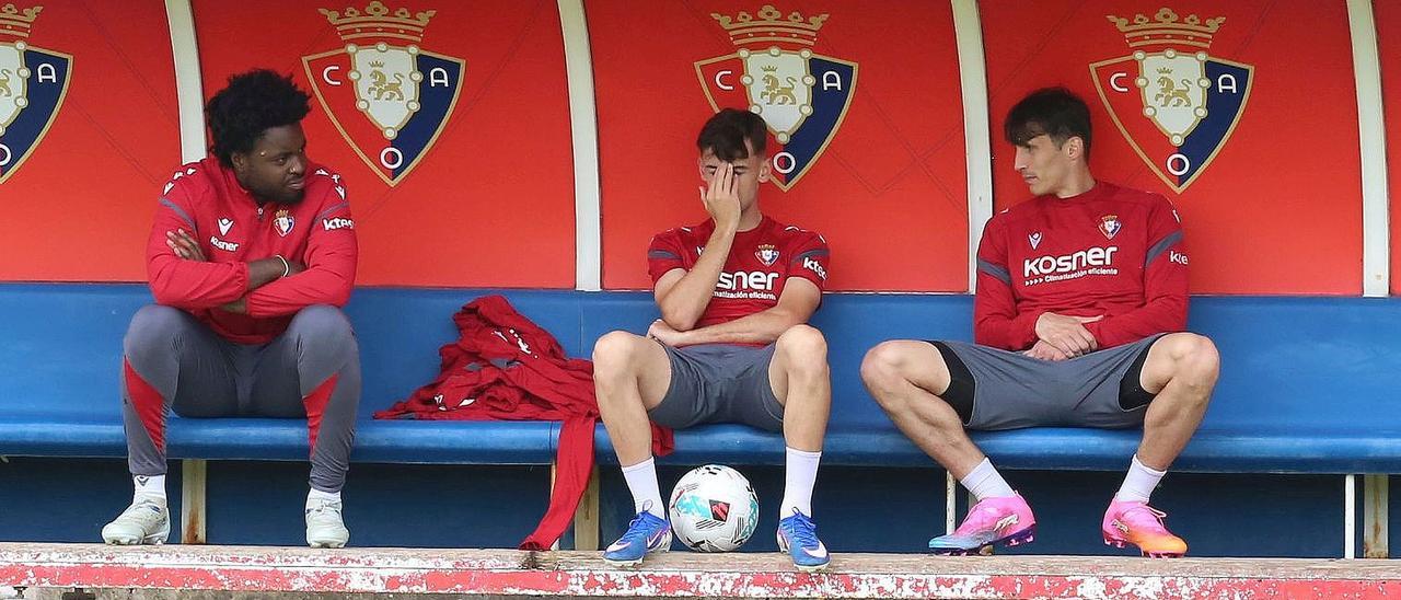 Fotos del entrenamiento de Osasuna tras la derrota ante el Espanyol