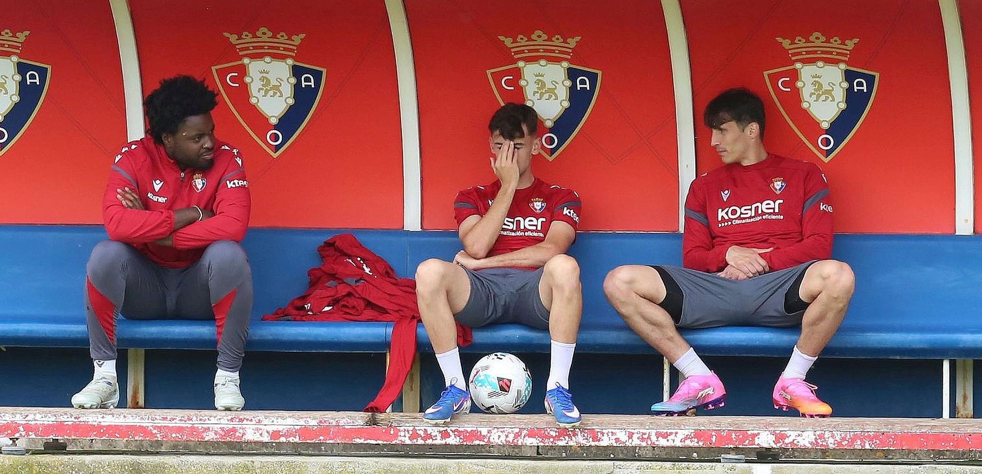 Fotos: Chute de energía en El Sadar antes del Getafe - Osasuna