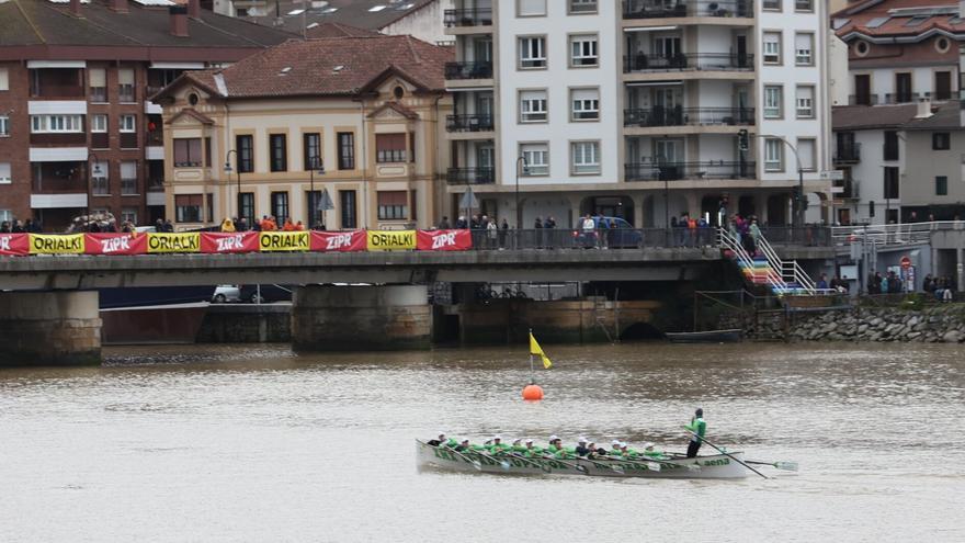 Orio y Arraun Lagunak ganan en el Descenso del Oria