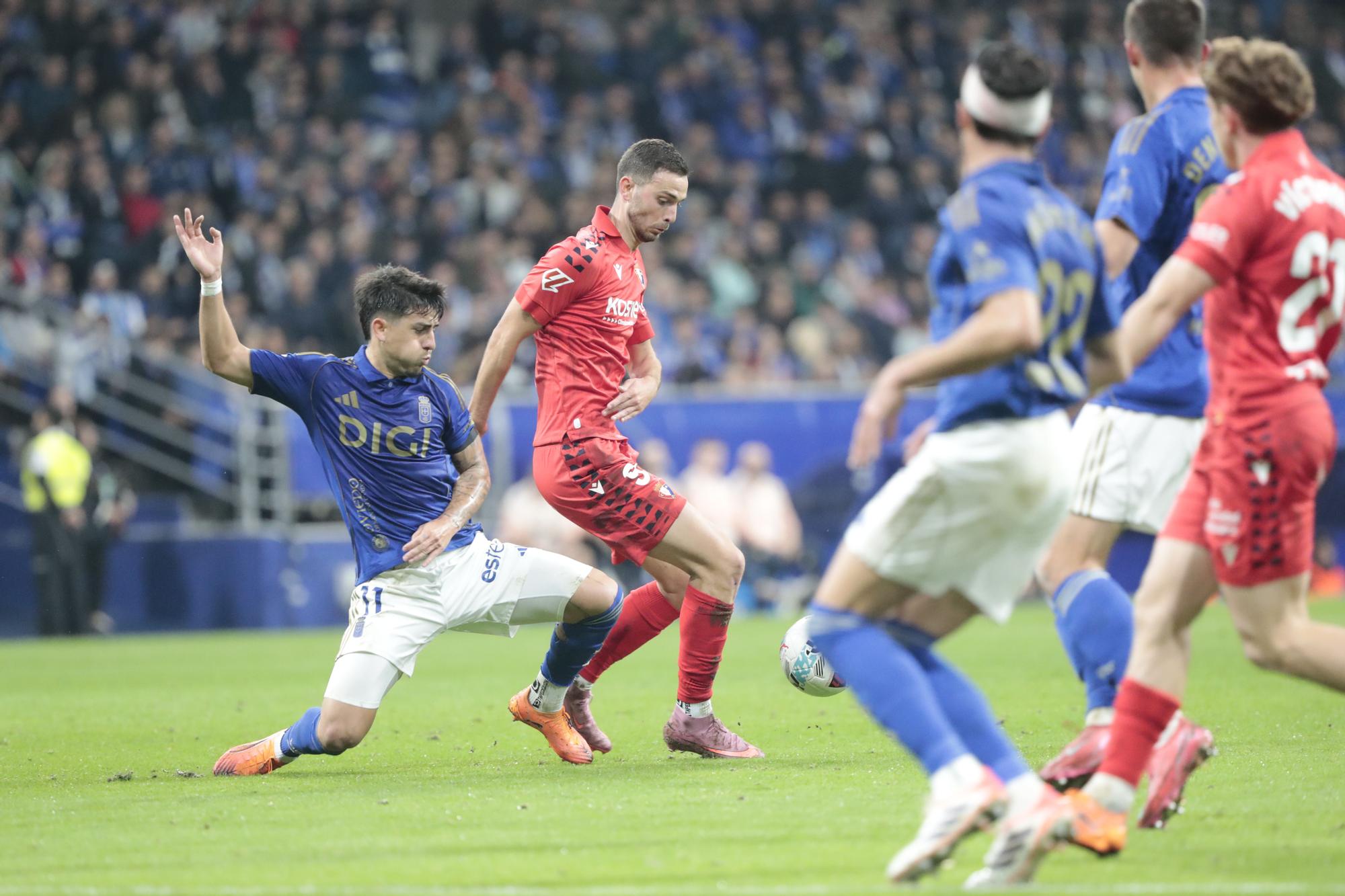Las mejores fotos del Oviedo - Osasuna