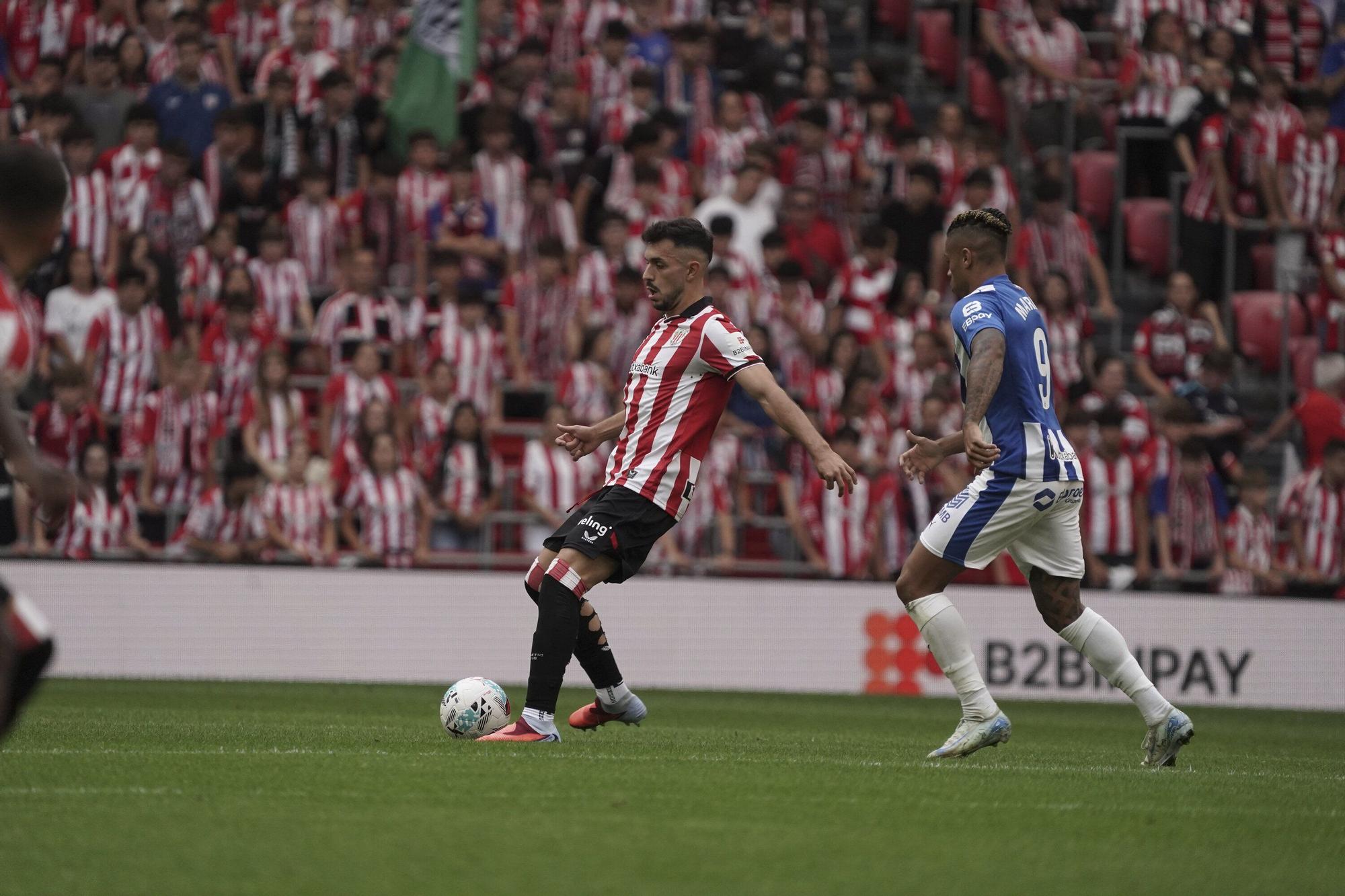 En imágenes: Así está siendo el derbi entre Athletic y Alavés en San Mamés