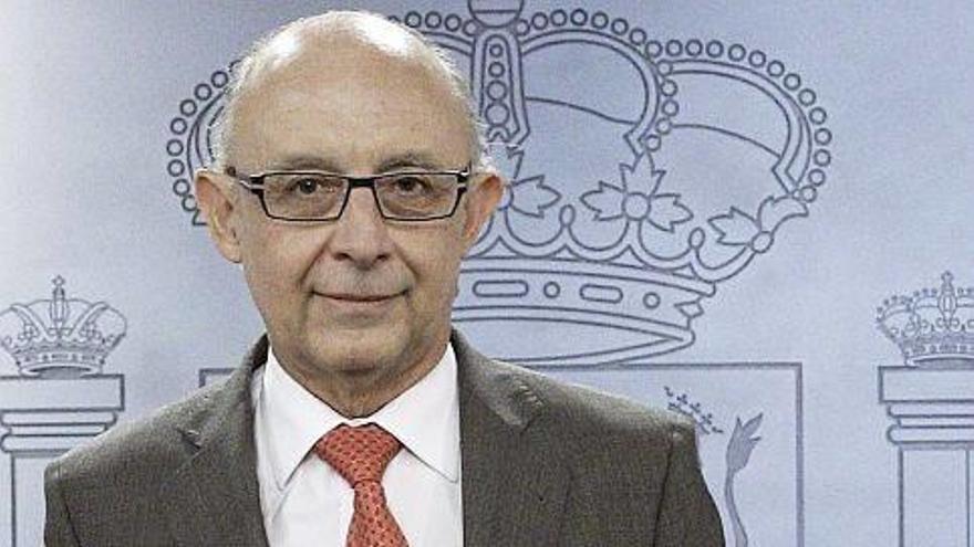 El ministro de Hacienda, Cristóbal Montoro.