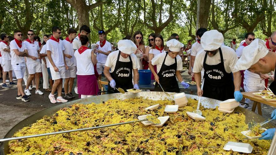 Una paellada para 1.000 comensales en Lodosa