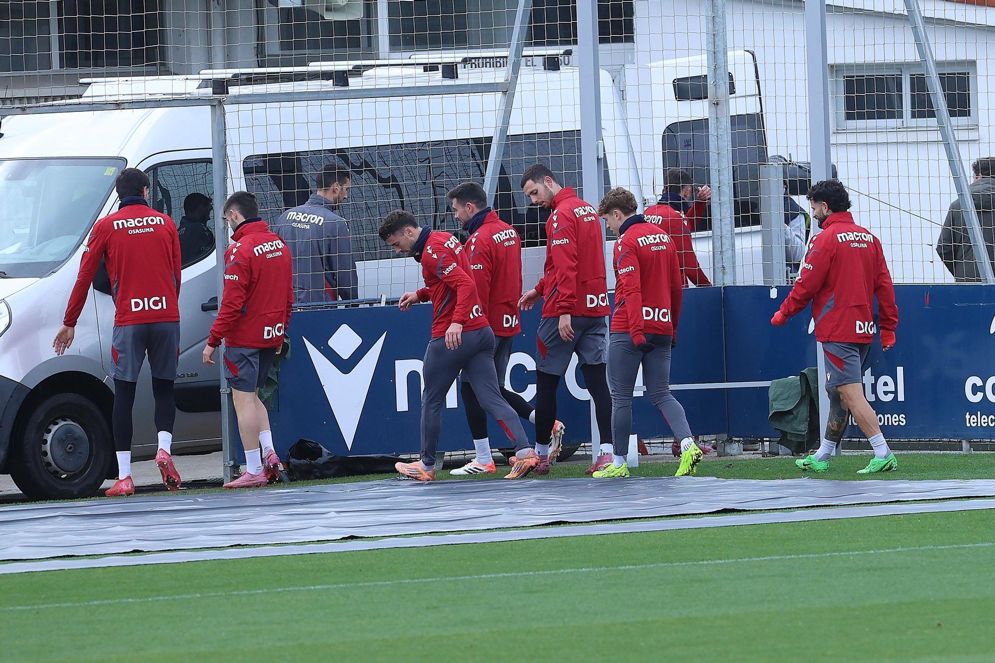 Fotos del entrenamiento de Osasuna (20 de noviembre de 2025)
