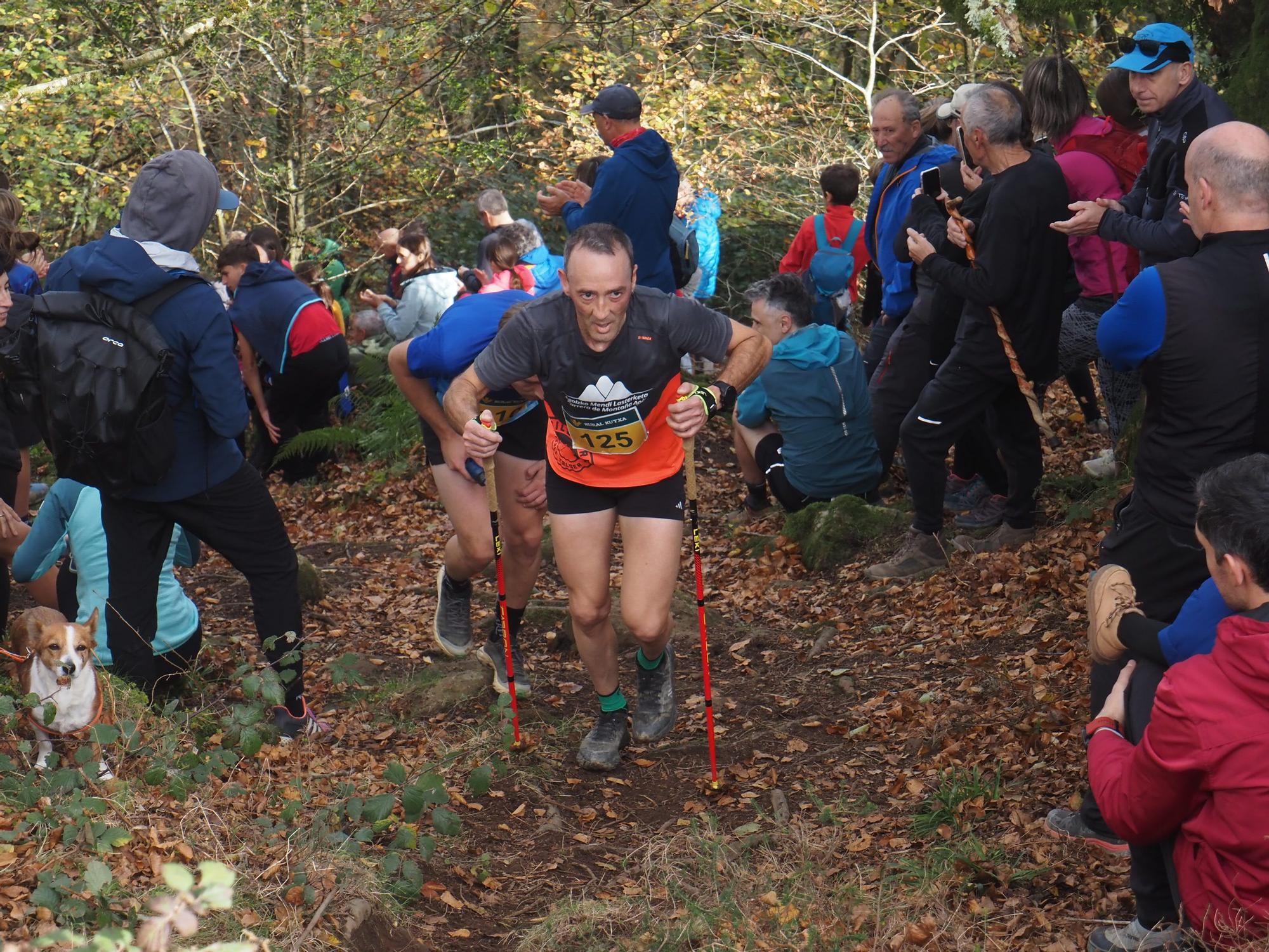 La llegada de los corredores a Karakate, en imágenes