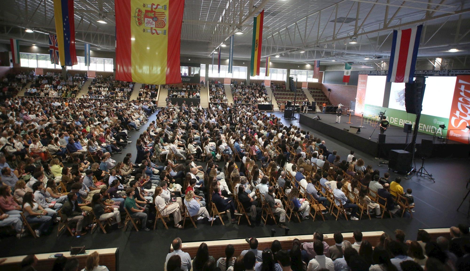 Jornada de bienvenida de la Universidad de Navarra