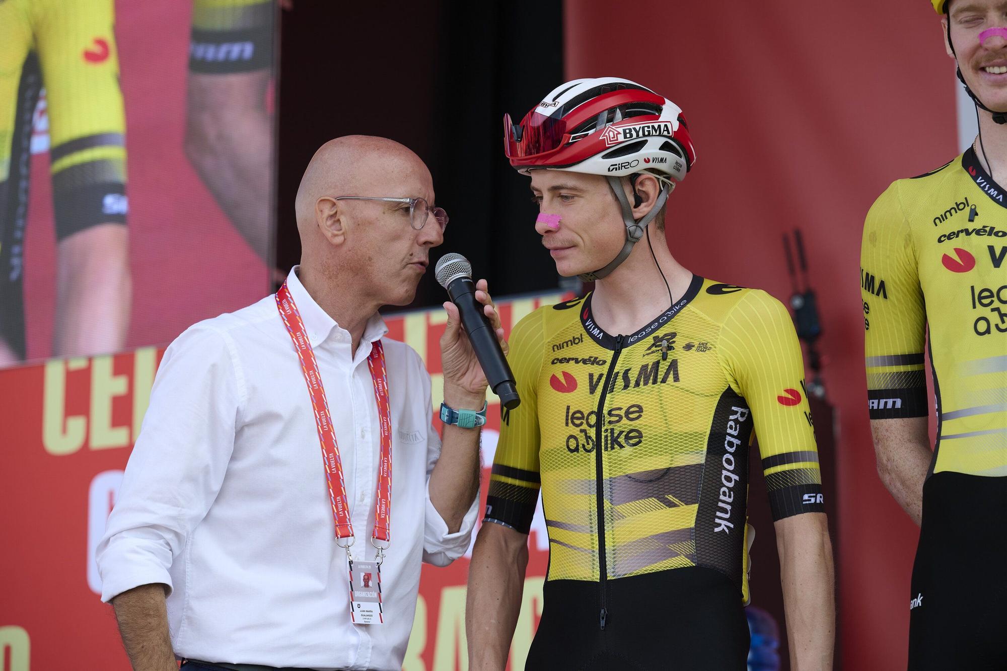 Fotos de la etapa navarra de La Vuelta 25 entre Sendaviva y Larra - Belagua