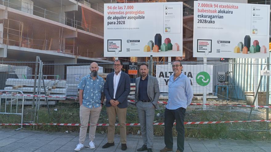 Ortuella estrenará en 2028 94 VPO en el barrio de Etxezuri