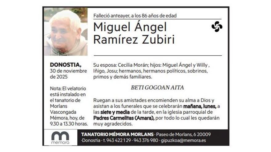 Miguel Ángel Ramírez Zubiri