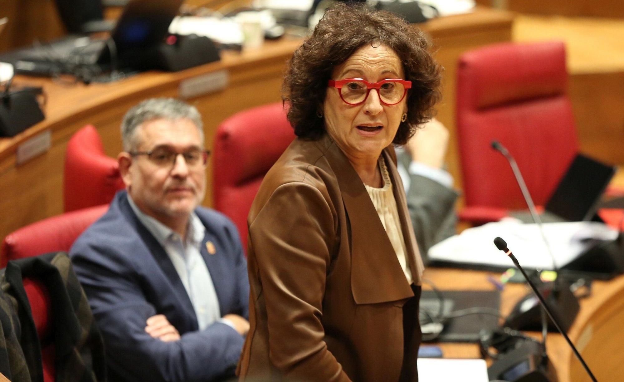 Reunión del pleno del Parlamento de Navarra