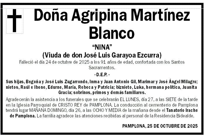 Agripina Martínez Blanco