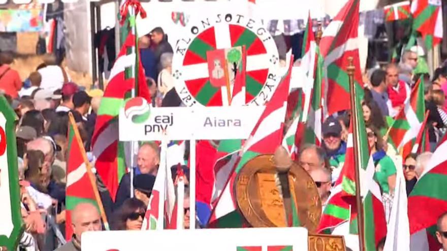 Directo | Sigue en vivo la celebración del Alderdi Eguna 2025