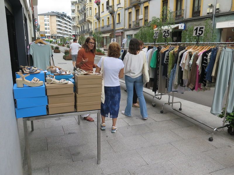 Feria de Verano de la asociación de comerciantes de Urretxu y Zumarraga