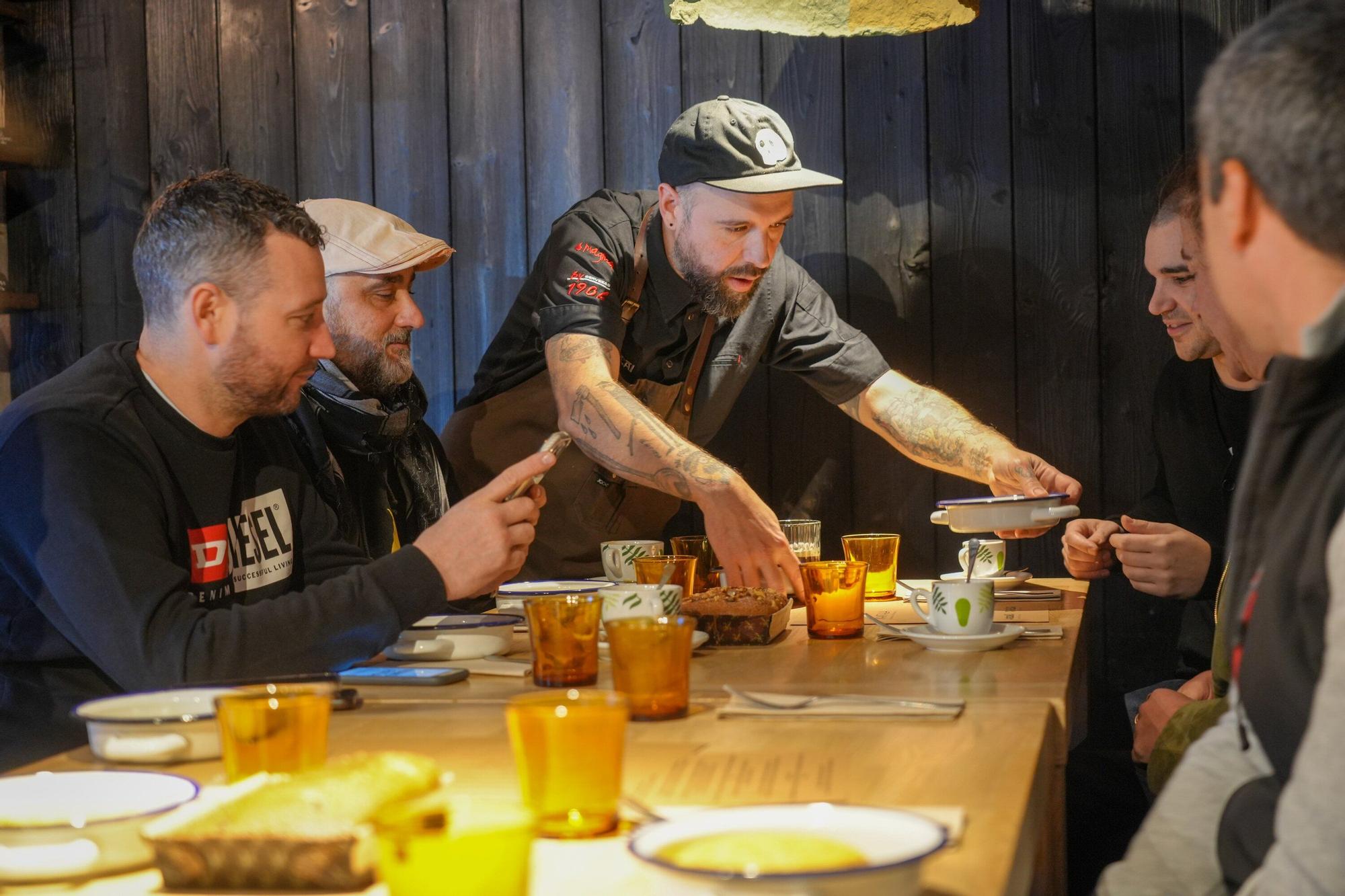 En imágenes: Homenaje a a la gastronomía alavesa en el restaurante Arrea!