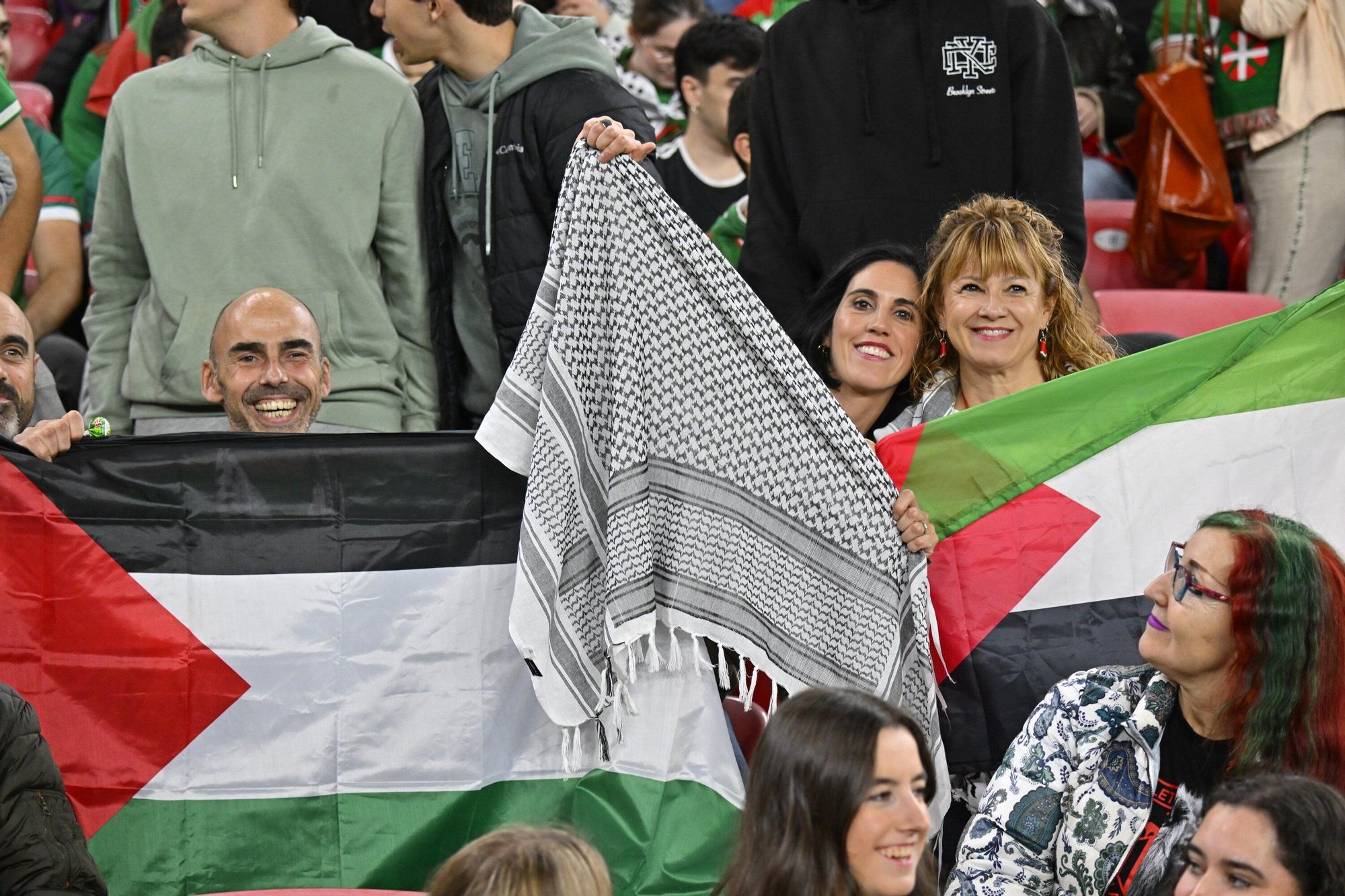 Las imágenes del Euskal Selekzioa - Palestina