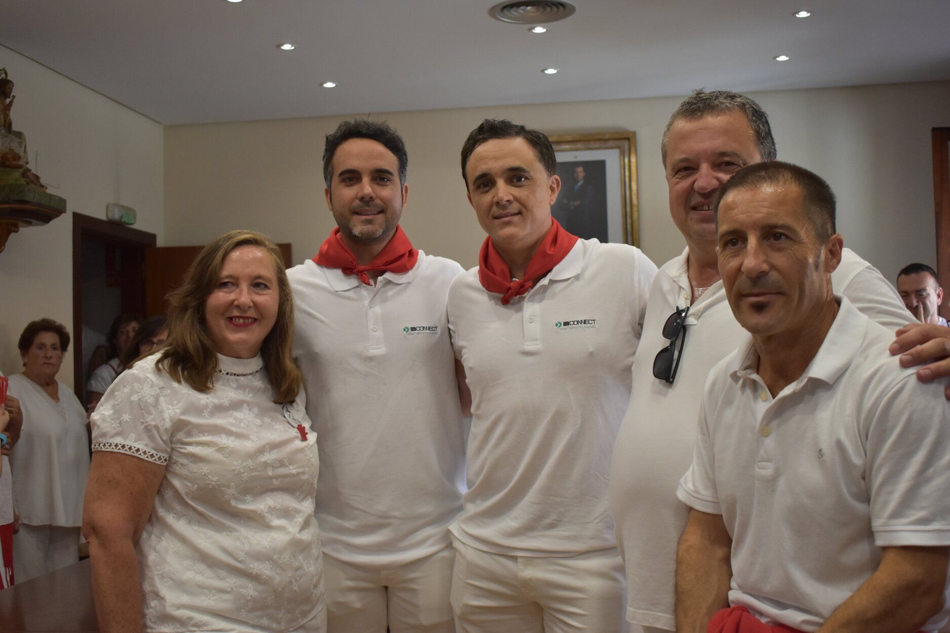Fotos del chupinazo de fiestas de Peralta