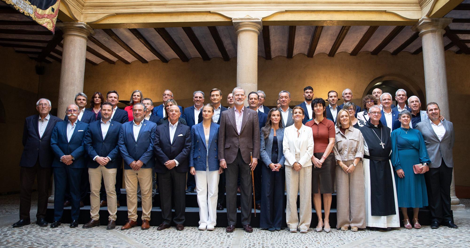 Fotos de la visita de los Reyes a Olite y Tudela