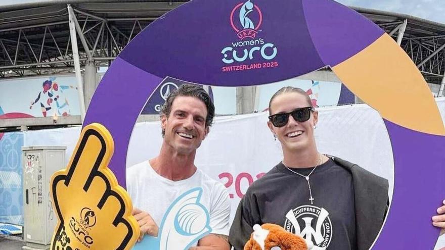 Aitor Ocio y Naia, unidos por el fútbol: el viaje más especial de padre e hija