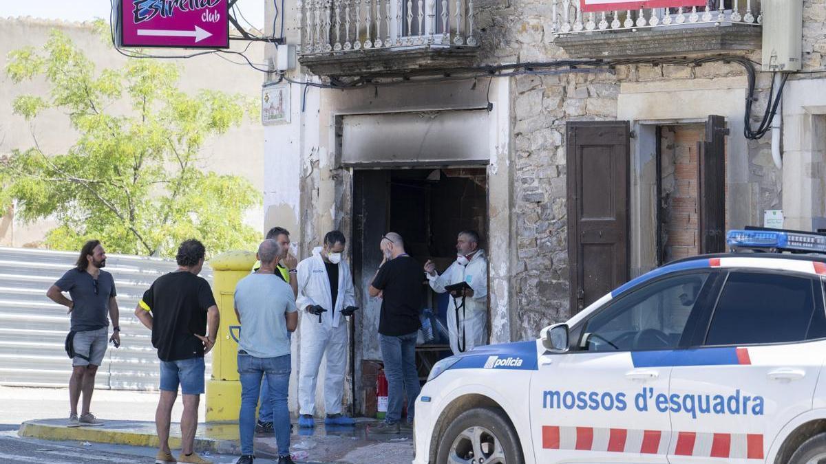 Los Mossos han abierto una investigación en la que no descartan ninguna hipótesis de este suceso.