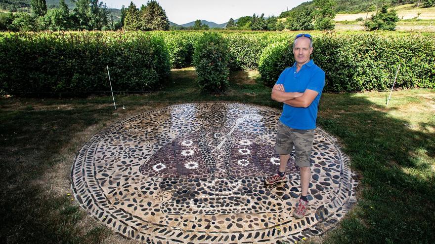 Un laberinto sanferminero sin igual en Navarra