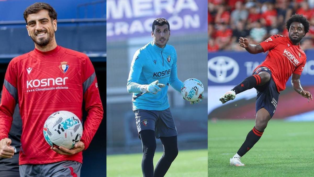 Alejandro Catena, Sergio Herrera y Enzo Boyomo.