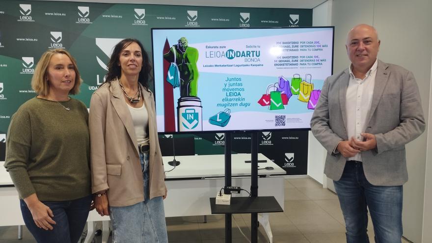 Más de 60 negocios de Leioa aceptarán bonos desde el lunes