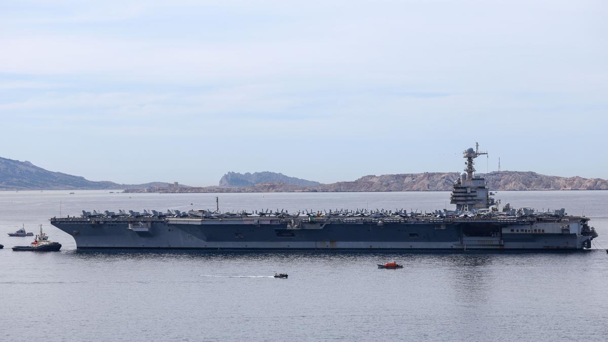 El portaaviones USS Gerald R. Ford.