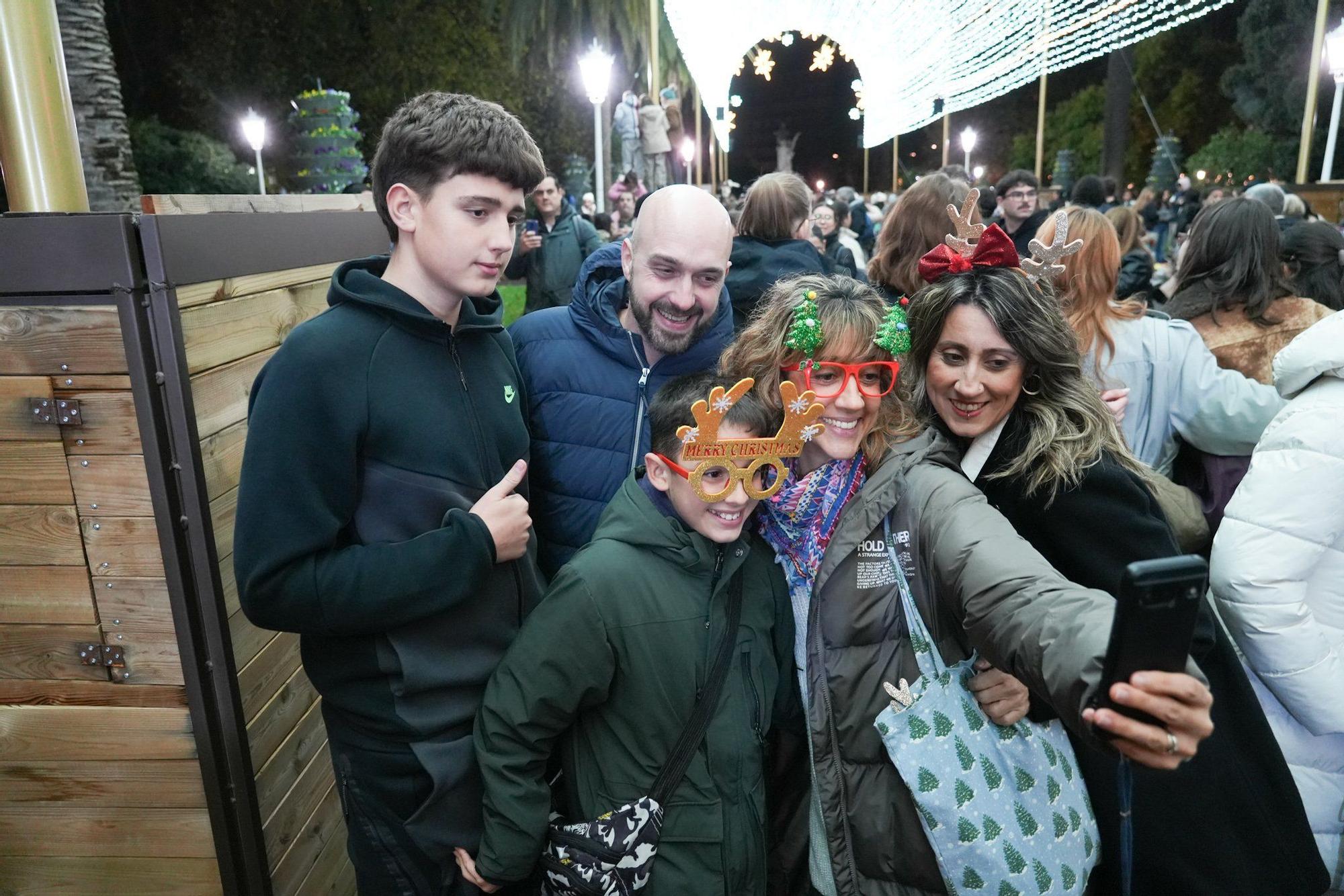 En imágenes: la Navidad ya luce en Bilbao
