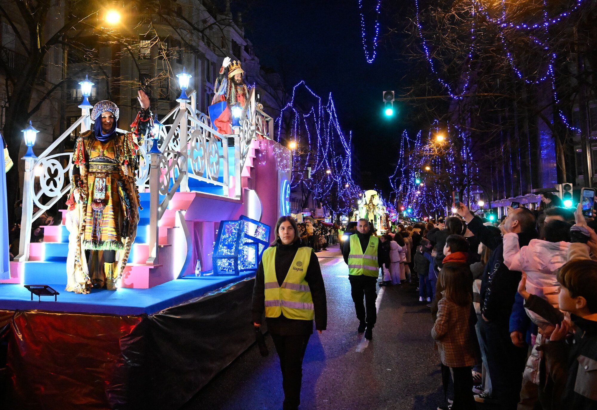 En imágenes: Así ha sido la Cabalgata de los Reyes Magos en Bilbao