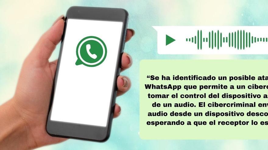 Advierten de que no hay constancia de que puedan controlar tu móvil con un audio de WhatsApp