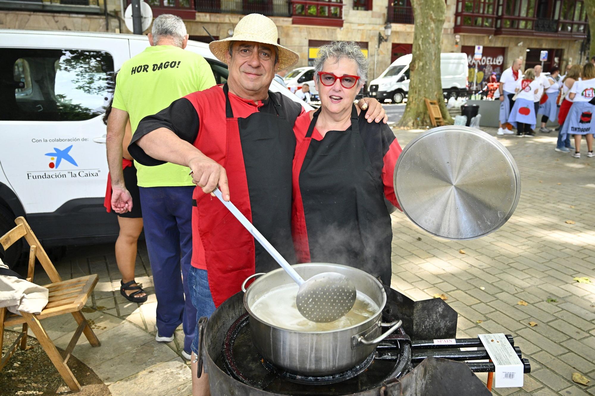 En imágenes: Bilboko Konpartsak calienta motores para Aste Nagusia