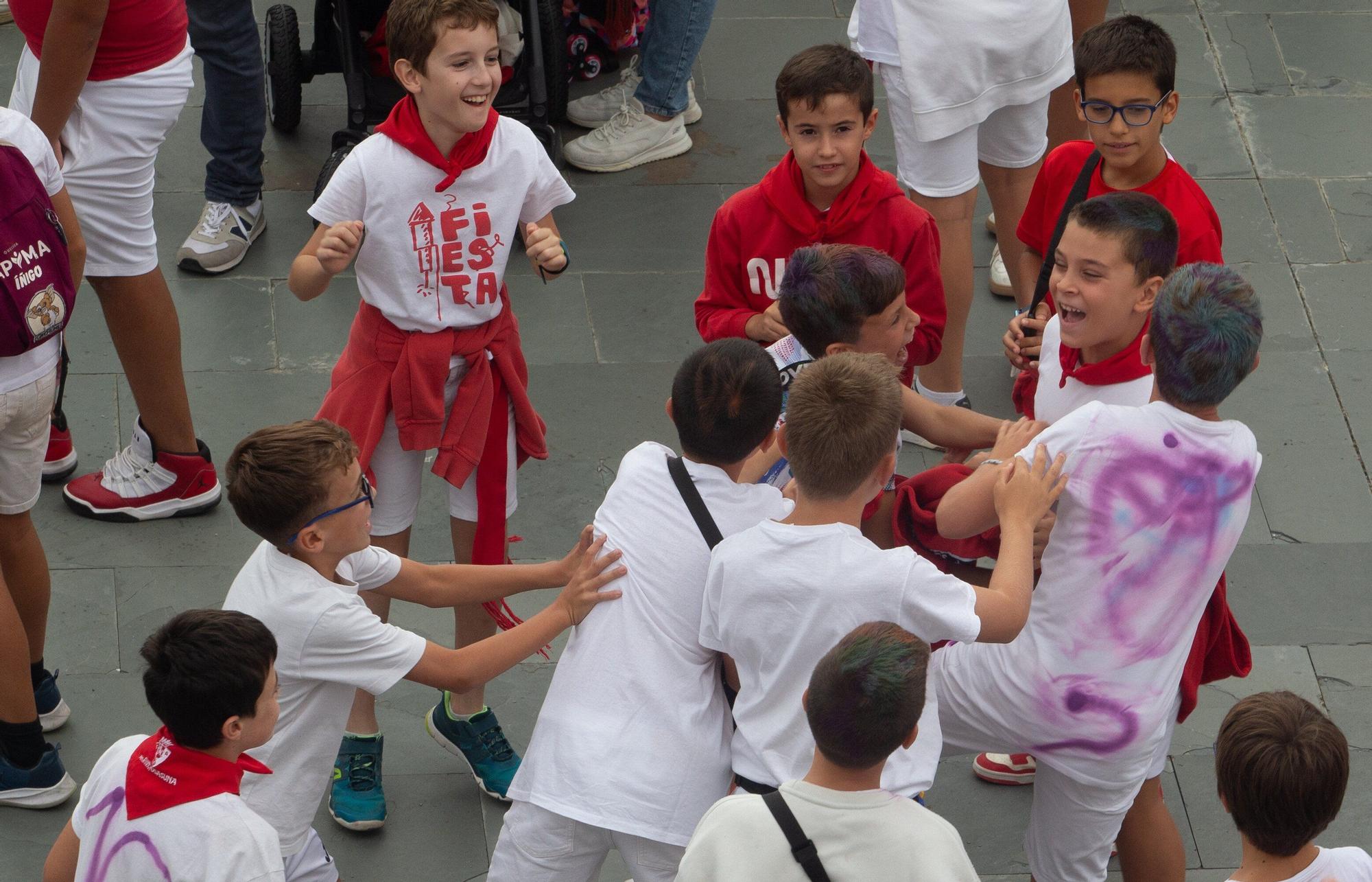 Fotos del cohete de fiestas de Zizur 2025