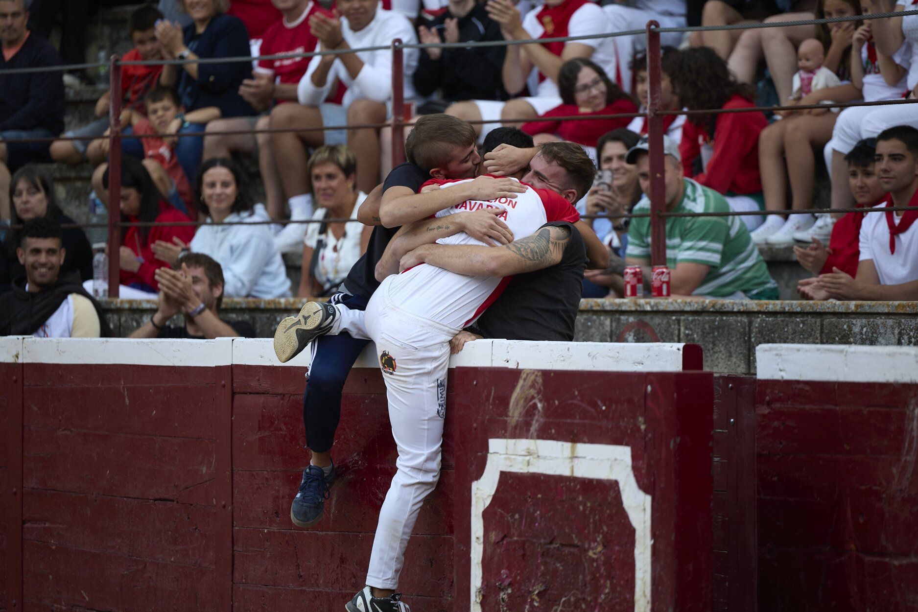 Fotos del concurso de recortadores de fiestas de Tafalla